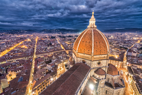 duomo florence italy sunset (1)